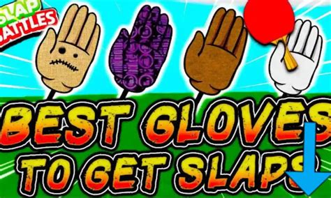 glove slap|slap battles glove list.